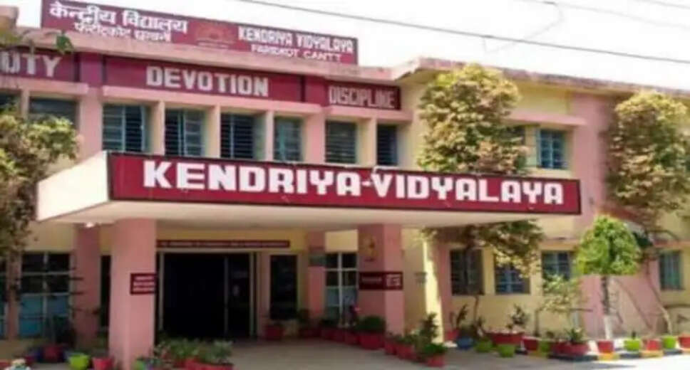 Kendriya Vidyalaya Schools to Introduce Mandatory Sanskrit Sections by 2026-27