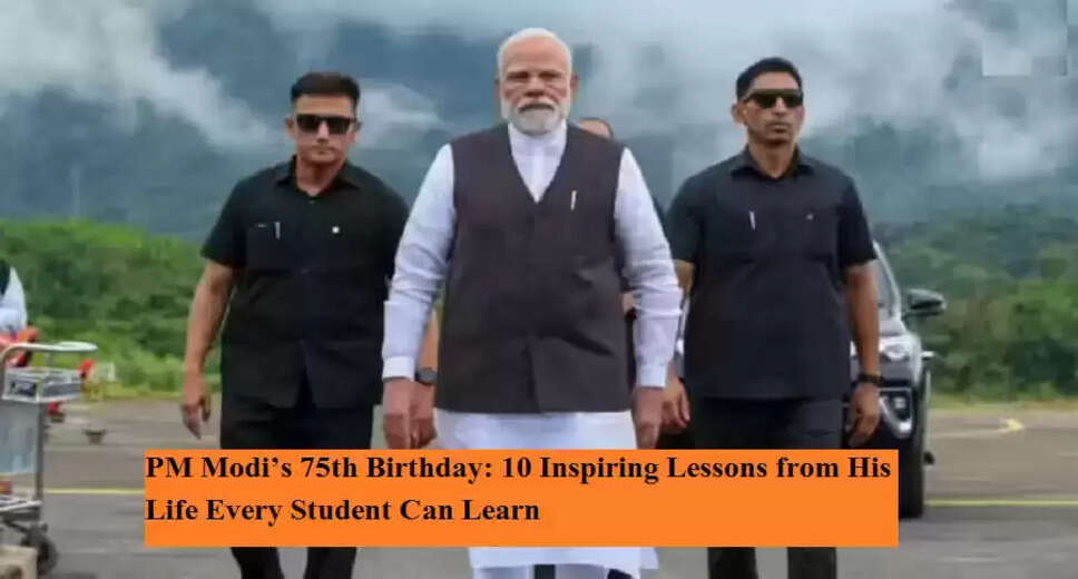 10 Life Lessons from PM Modi on His 75th Birthday