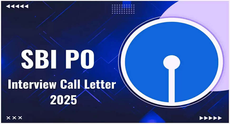 Download SBI PO Interview Call Letter 2025 Now