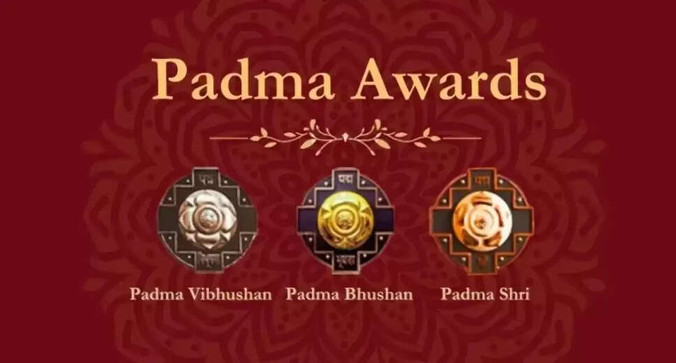 Government of India Announces Padma Awards for 2026