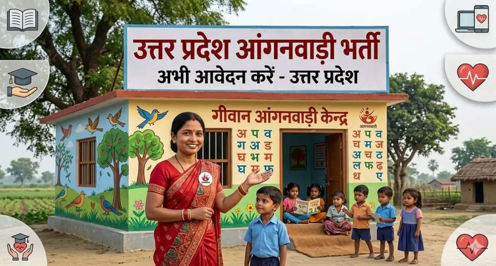 UP Anganwadi Recruitment 2026: Apply Online for Worker and Helper Positions