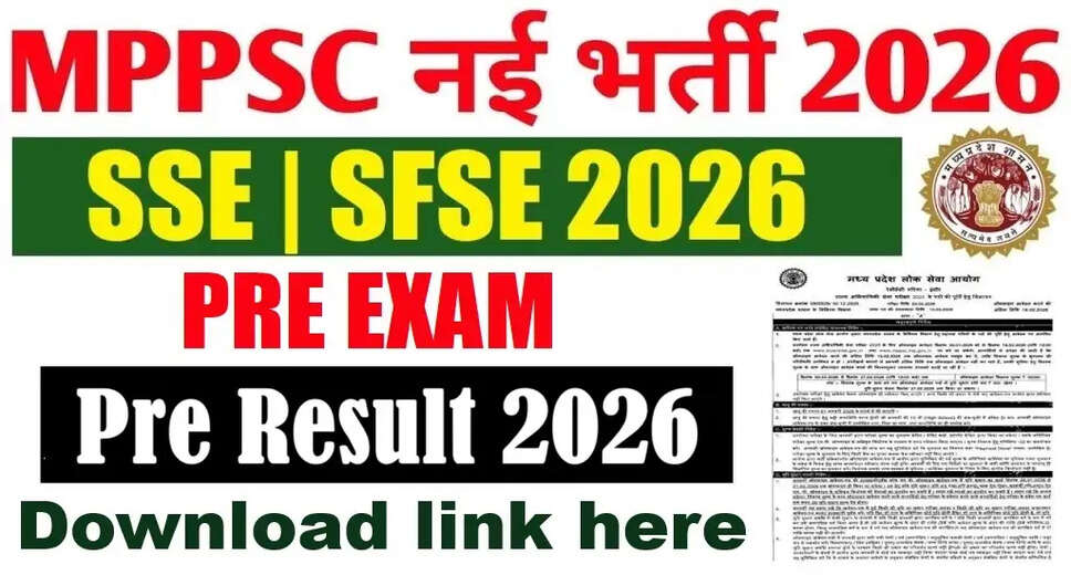 MPPSC Pre Result 2026 Released: Key Details and How to Download