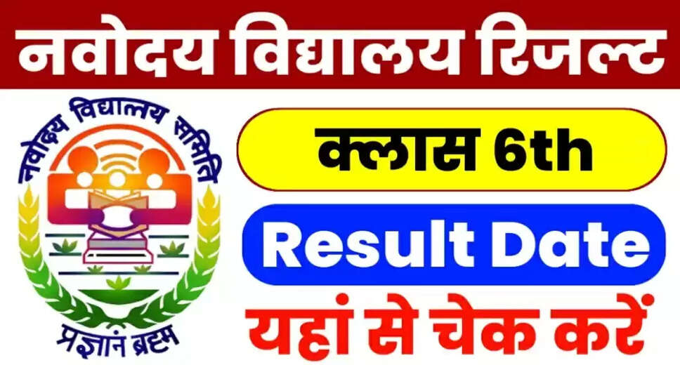 Navodaya Vidyalaya NVS Class 6 Results 2025 Released for Winter Admissions