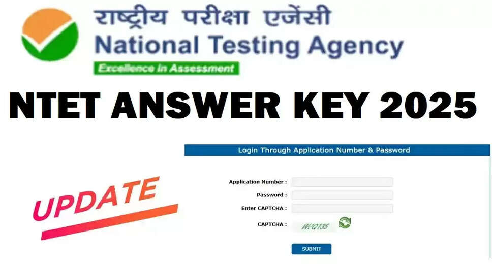 NTA Releases NTET 2025 Answer Key for Candidates