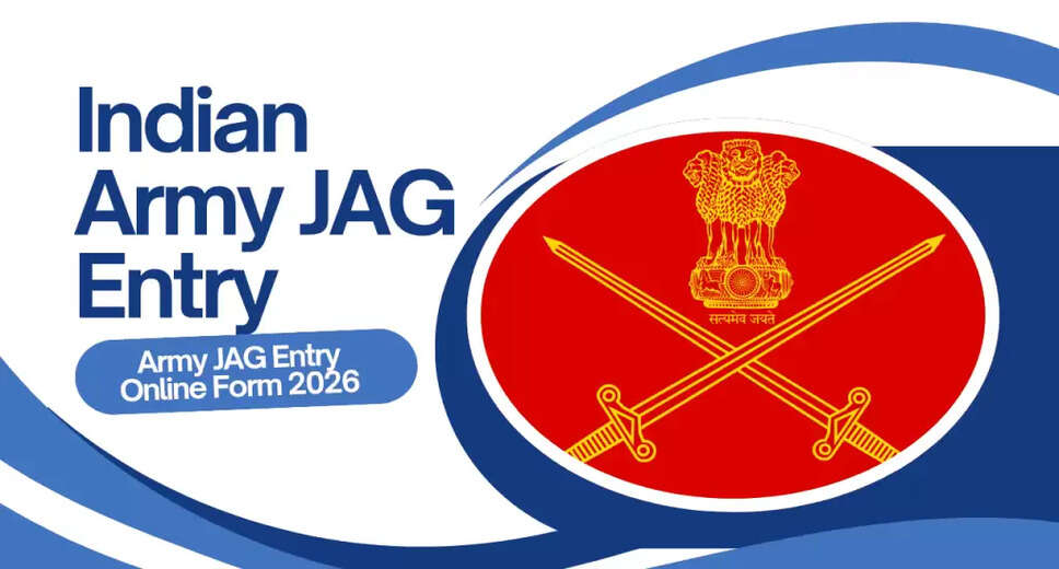 Indian Army JAG 124th Course October 2026 Recruitment Notification Released