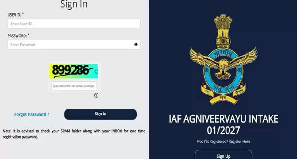 Indian Air Force Agniveer Vayu Recruitment Notification Released for 2027 Intake