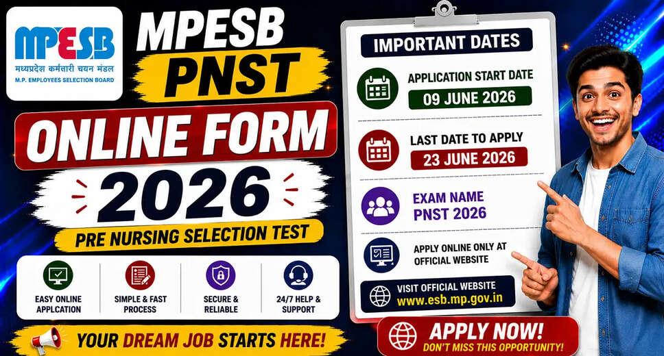 MPESB PNST Online Application 2026 Now Open