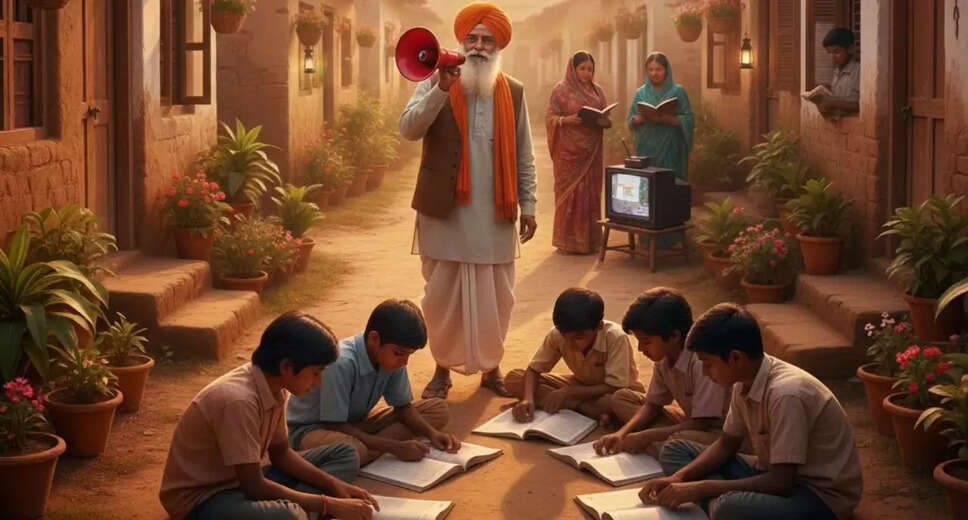 Halga Village Implements Unique Study Initiative for Students