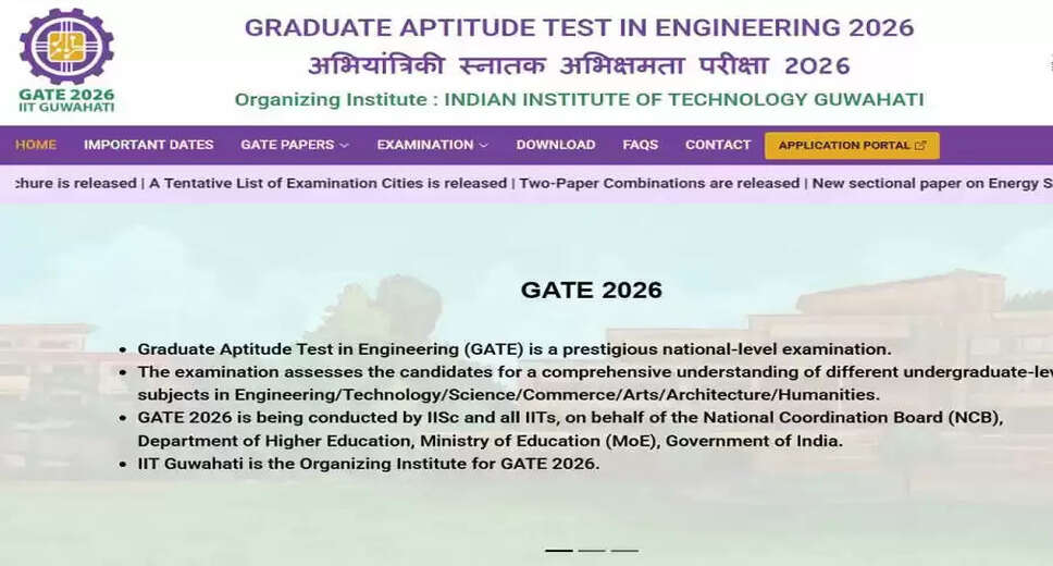 GATE 2026 Registration Now Open: Key Dates and Application Process