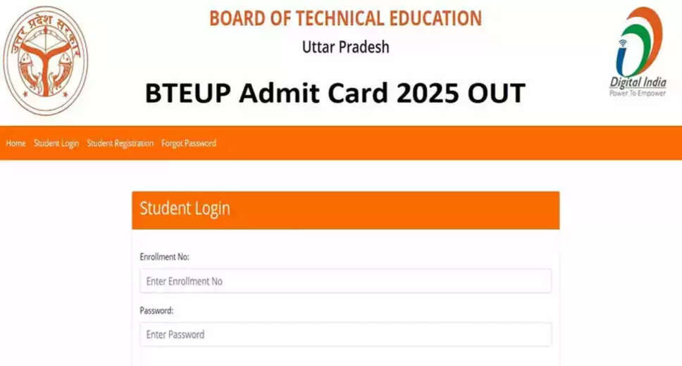 BTEUP Releases Timetable and Admit Cards for Upcoming Exams