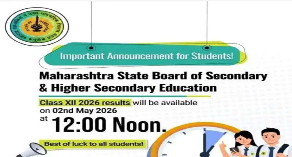 Maharashtra HSC Class 12 Result 2026 Released: Check Your Scores Now