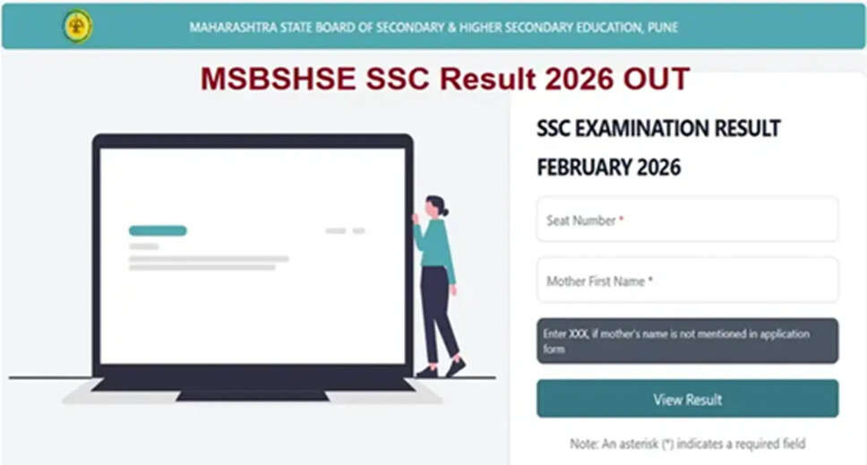 Maharashtra SSC Results 2026 Announced: How to Check and Options for Students Who Failed