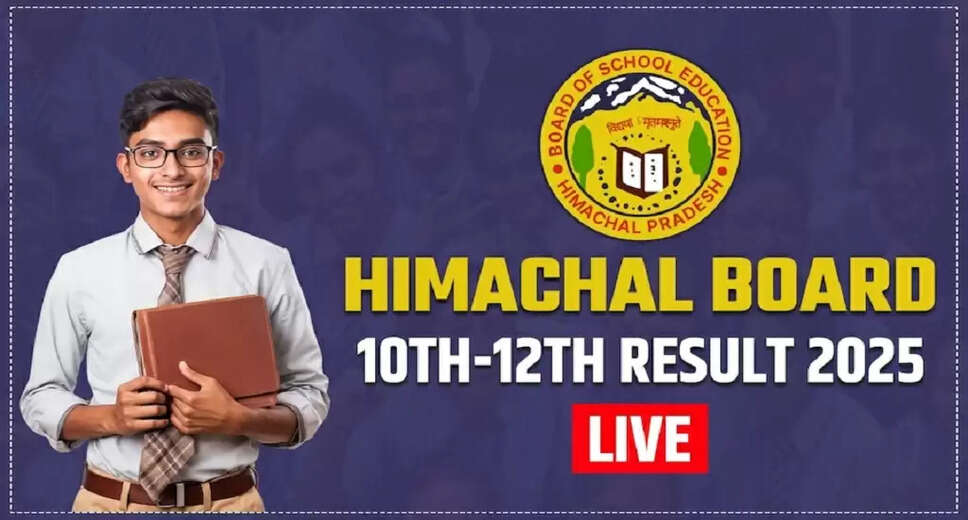 HP Board 10th and 12th Results 2025 Announcement
