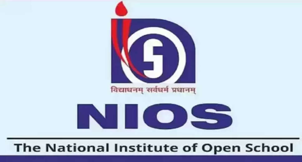 NIOS Releases Practical Exam Schedule for Class 10 and 12 for September 2025