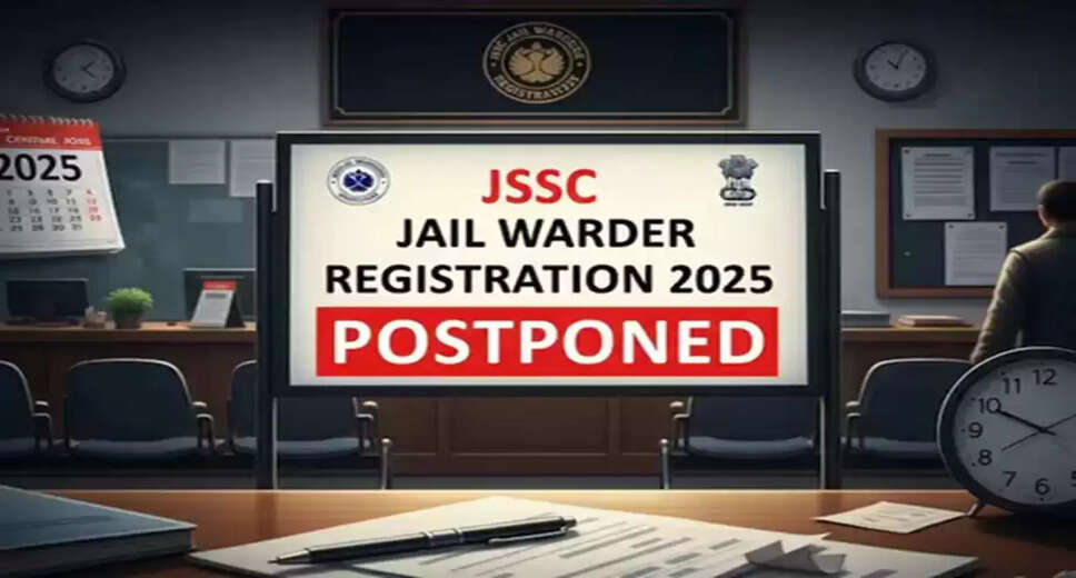 JSSC Jail Warder Recruitment 2025 Postponed: Key Details and Updates