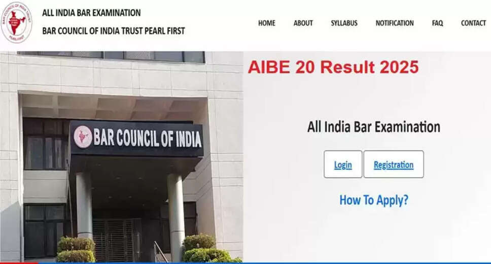 Upcoming Release of AIBE 20 Result 2025 by Bar Council of India