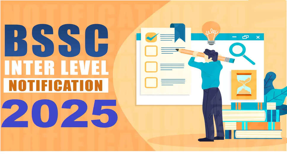 Bihar BSSC Inter Level Recruitment 2025: Apply for 23,175 Positions