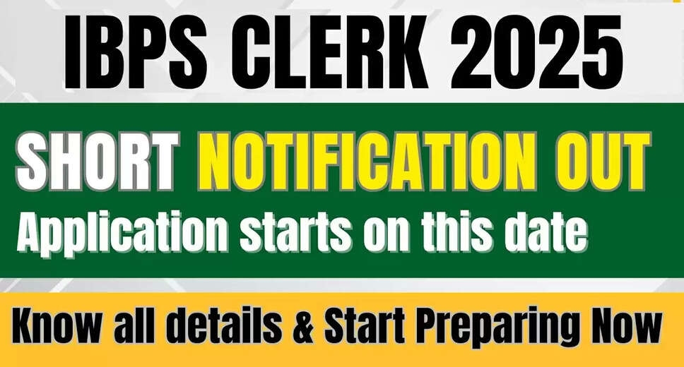 IBPS Clerk XV Recruitment 2025: Key Details and Application Process