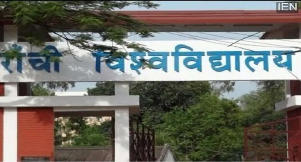 Ranchi University Launches 2026 Apprenticeship Program for Graduates