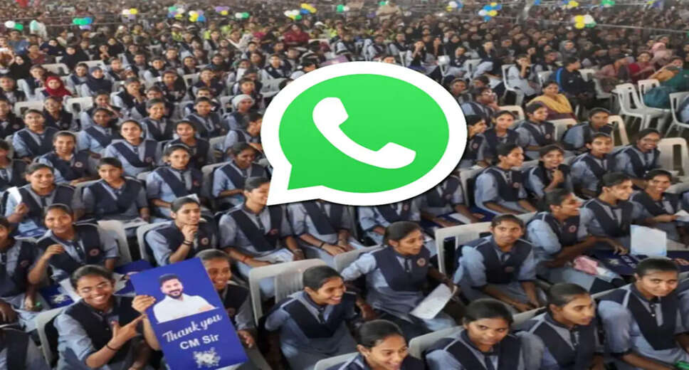 Telangana Government Introduces WhatsApp Services for School Education