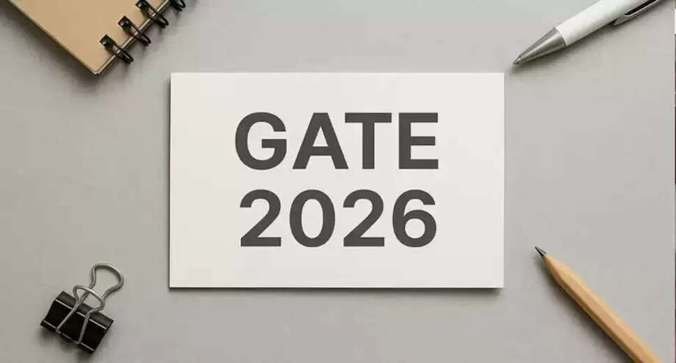 GATE 2026 Registration Now Open: Apply Online for Engineering Entrance Exam