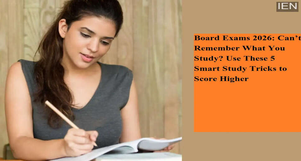 Effective Study Techniques for Board Exams 2026