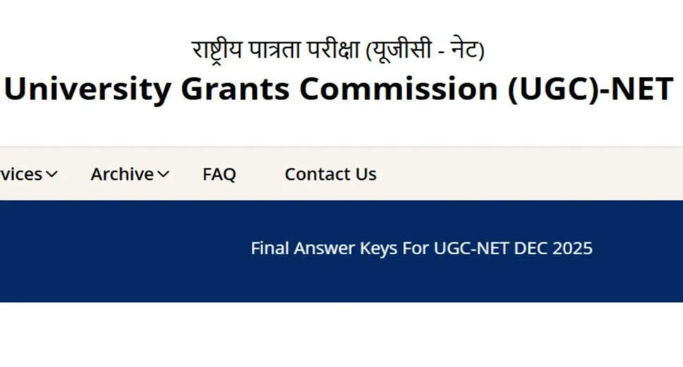 NTA Updates UGC NET December 2025 Final Answer Key Following Court Order