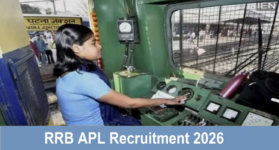 RRB ALP Recruitment 2026: Over 11,000 Assistant Loco Pilot Positions Available