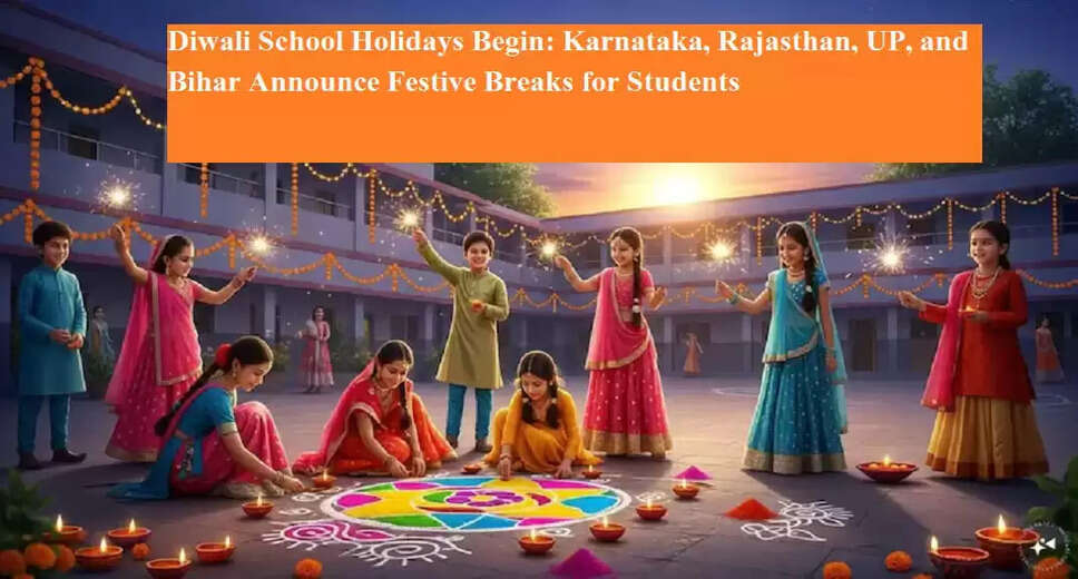 Diwali School Holidays Announced Across Various States in India