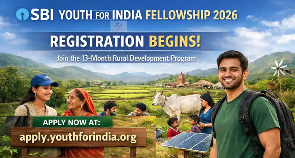 Apply Now for SBI Youth for India Fellowship 2026-27