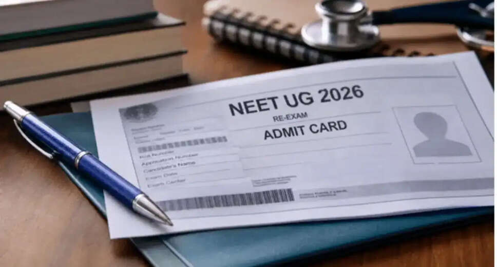 NEET Re-Examination Admit Card Released for June 2026