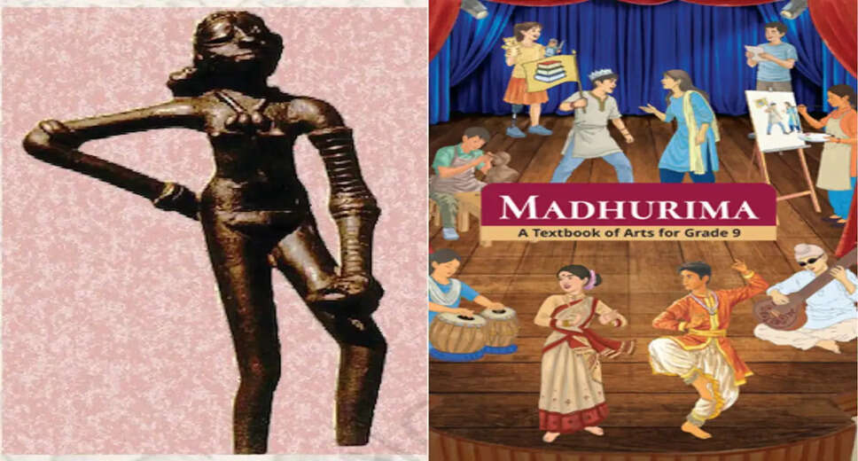 Controversy Surrounds NCERT's New Art Education Book Featuring 'Dancing Girl'