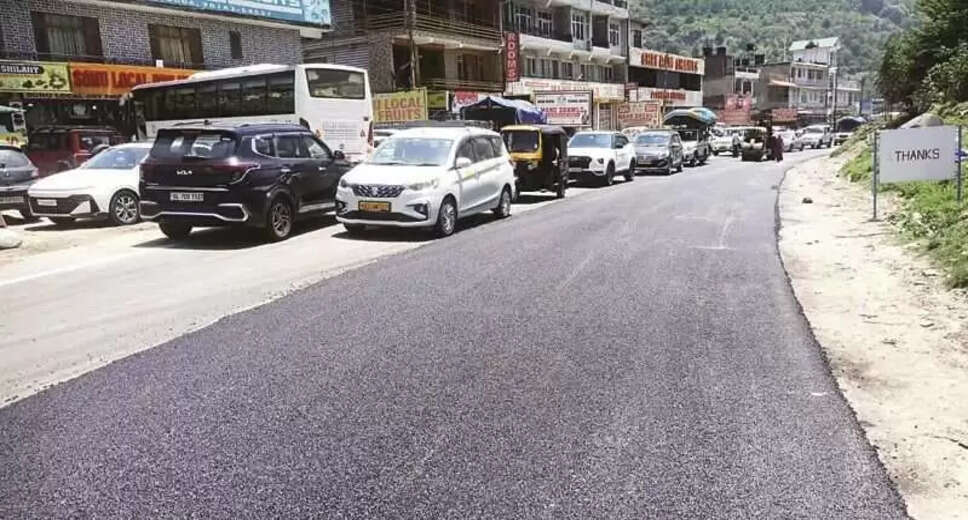 Major Renovation of Kullu-Manali National Highway to Enhance Travel Safety