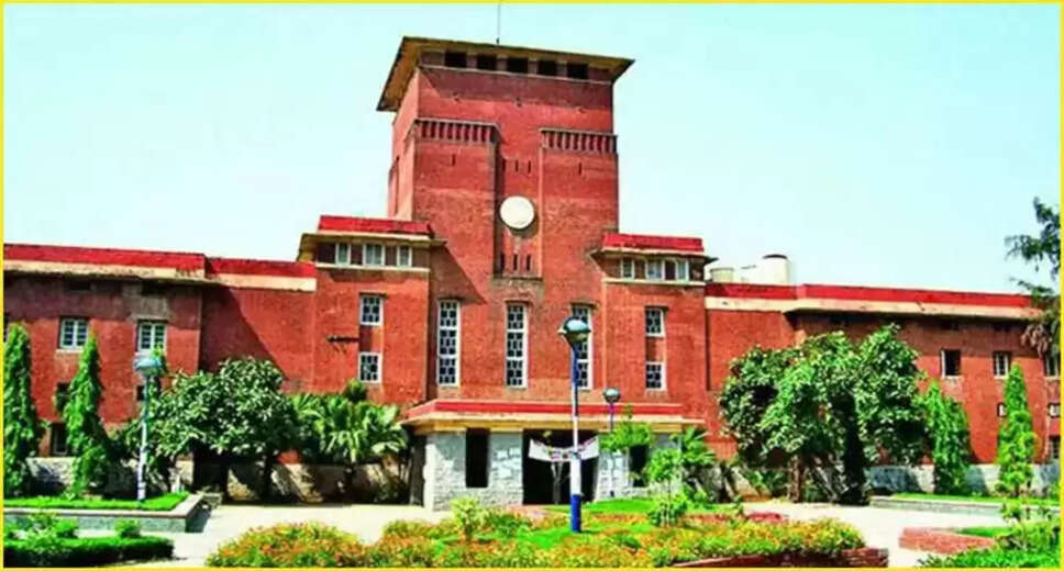 Delhi University Launches Financial Support Scheme for Economically Weaker Students
