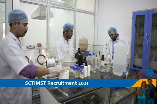 Recruitment To The Post Of Scientist In SCTIMST