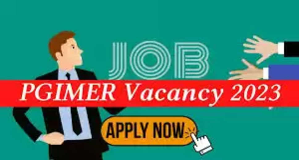 PGIMER Recruitment 2023: A great opportunity has emerged to get a job (Sarkari Naukri) in Postgraduate Institute of Medical Education and Research Chandigarh (PGIMER). PGIMER has sought applications to fill the posts of Senior Resident (PGIMER Recruitment 2023). Interested and eligible candidates who want to apply for these vacant posts (PGIMER Recruitment 2023), can apply by visiting the official website of PGIMER at pgimer.edu.in. The last date to apply for these posts (PGIMER Recruitment 2023) is 7 February 2023.  Apart from this, candidates can also apply for these posts (PGIMER Recruitment 2023) by directly clicking on this official link pgimer.edu.in. If you want more detailed information related to this recruitment, then you can see and download the official notification (PGIMER Recruitment 2023) through this link PGIMER Recruitment 2023 Notification PDF. A total of 1 post will be filled under this recruitment (PGIMER Recruitment 2023) process.  Important Dates for PGIMER Recruitment 2023  Online Application Starting Date –  Last date for online application - 7 February 2023  PGIMER Recruitment 2023 Posts Recruitment Location  Chandigarh  Details of posts for PGIMER Recruitment 2023  Total No. of Posts- Senior Resident – 1 Post  Eligibility Criteria for PGIMER Recruitment 2023  Senior Resident - MBBS degree from recognized institute with experience  Age Limit for PGIMER Recruitment 2023  The age of the candidates will be valid 45 years.  Salary for PGIMER Recruitment 2023  Senior Resident – As per the rules of the department  Selection Process for PGIMER Recruitment 2023  Will be done on the basis of written test.  How to apply for PGIMER Recruitment 2023  Interested and eligible candidates can apply through the official website of PGIMER (pgimer.edu.in) by 7 February 2023. For detailed information in this regard, refer to the official notification given above.  If you want to get a government job, then apply for this recruitment before the last date and fulfill your dream of getting a government job. You can visit naukrinama.com for more such latest government jobs information.