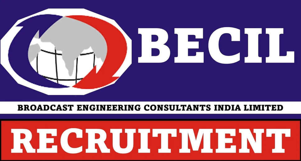 BECIL Recruitment 2023: A great opportunity has emerged to get a job (Sarkari Naukri) in Broadcast Engineering Consultants India Limited (BECIL). BECIL has sought applications to fill the posts of Research Associate (BECIL Recruitment 2023). Interested and eligible candidates who want to apply for these vacant posts (BECIL Recruitment 2023), can apply by visiting the official website of BECIL at becil.com. The last date to apply for these posts (BECIL Recruitment 2023) is 27 February 2023. Apart from this, candidates can also apply for these posts (BECIL Recruitment 2023) by directly clicking on this official link becil.com. If you want more detailed information related to this recruitment, then you can see and download the official notification (BECIL Recruitment 2023) through this link BECIL Recruitment 2023 Notification PDF. A total of 2 posts will be filled under this recruitment (BECIL Recruitment 2023) process. Important Dates for BECIL Recruitment 2023 Online Application Starting Date – Last date for online application - 27 February 2023 Details of posts for BECIL Recruitment 2023 Total No. of Posts - Research Associate: 2 Posts Eligibility Criteria for BECIL Recruitment 2023 Research Associate: Possess Post Graduate Degree in Ayurveda from a recognized Institute with experience Age Limit for BECIL Recruitment 2023 Research Associate - The age limit of the candidates will be 40 years. Salary for BECIL Recruitment 2023 Research Associate: 50000/- Selection Process for BECIL Recruitment 2023 Research Associate: Will be done on the basis of interview. How to apply for BECIL Recruitment 2023 Interested and eligible candidates can apply through the official website of BECIL (becil.com) by 27 February 2023. For detailed information in this regard, refer to the official notification given above. If you want to get a government job, then apply for this recruitment before the last date and fulfill your dream of getting a government job. You can visit naukrinama.com for more such latest government jobs information.