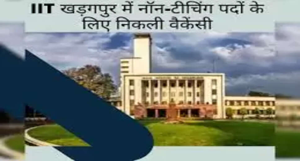 एसईओ शीर्षक: IIT खड़गपुर भर्ती 2023 के लिए आवेदन करें - तकनीकी सहायक रिक्ति | अंतिम तिथि 09/08/2023 क्या आप IIT खड़गपुर में शामिल होने के इच्छुक हैं? IIT खड़गपुर भर्ती 2023 के लिए आवेदन करने का अवसर न चूकें! प्रतिष्ठित संस्थान 40,000 - 40,000 रुपये प्रति माह के आकर्षक वेतनमान के साथ तकनीकी सहायक की रिक्ति की पेशकश कर रहा है। 09/08/2023 से पहले ऑनलाइन/ऑफ़लाइन आवेदन करें। नीचे ब्यौरे की जांच करें! IIT खड़गपुर भर्ती 2023 - रिक्ति विवरण: संगठन IIT खड़गपुर भर्ती 2023 पोस्ट नाम तकनीकी सहायक कुल रिक्ति 1 पोस्ट वेतन 40,000 रुपये - 40,000 रुपये प्रति माह नौकरी करने का स्थान Kharagpur अंतिम तिथी 09/08/2023 आधिकारिक वेबसाइट iitkgp.ac.in IIT खड़गपुर भर्ती 2023 के लिए योग्यता: IIT खड़गपुर भर्ती 2023 के लिए आवेदन करने के इच्छुक उम्मीदवारों को एम.एससी, एम.ई/एम.टेक पूरा करना चाहिए। अधिक जानकारी के लिए, देखें आधिकारिक अधिसूचना. IIT खड़गपुर भर्ती 2023 - अभी आवेदन करें: यदि आप इस तकनीकी सहायक रिक्ति के लिए आवेदन करना चाहते हैं, तो 09/08/2023 से पहले अपना आवेदन जमा करना सुनिश्चित करें। चयनित उम्मीदवारों को IIT खड़गपुर, खड़गपुर में रखा जाएगा। भारत के प्रमुख संस्थानों में से एक में काम करने का यह अवसर न चूकें! IIT खड़गपुर भर्ती 2023 के लिए आवेदन कैसे करें: IIT खड़गपुर भर्ती 2023 के लिए आवेदन करने के लिए इन सरल चरणों का पालन करें: 1. दौरा करना IIT खड़गपुर की आधिकारिक वेबसाइट. 2. "IIT खड़गपुर भर्ती 2023 अधिसूचना" देखें। 3. अधिसूचना में उल्लिखित सभी विवरणों को ध्यान से पढ़ें। 4. ऑनलाइन आवेदन करें या आधिकारिक अधिसूचना में दिए गए आवेदन के तरीके के अनुसार आवेदन पत्र भेजें। अतिरिक्त जानकारी: • आधिकारिक अधिसूचना: अधिसूचना से लिंक करें • समान नौकरियाँ: 2023 के लिए अन्य सरकारी नौकरियाँ देखें। IIT खड़गपुर का हिस्सा बनने का मौका न चूकें! तकनीकी सहायक रिक्ति के लिए अभी आवेदन करें। आवेदन करने की अंतिम तिथि 09/08/2023 है। अधिक जानकारी के लिए, पर जाएँ आधिकारिक वेबसाइट. SEO Title: Apply for IIT Kharagpur Recruitment 2023 - Technical Assistant Vacancy | Last Date 09/08/2023 Are you interested in joining IIT Kharagpur? Don't miss the opportunity to apply for IIT Kharagpur Recruitment 2023! The prestigious institution is offering a Technical Assistant vacancy with an attractive pay scale of Rs.40,000 - Rs.40,000 Per Month. Apply online/offline before 09/08/2023. Check out the details below! IIT Kharagpur Recruitment 2023 - Vacancy Details: Organization IIT Kharagpur Recruitment 2023 Post Name Technical Assistant Total Vacancy 1 Post Salary Rs.40,000 - Rs.40,000 Per Month Job Location Kharagpur Last Date 09/08/2023 Official Website iitkgp.ac.in Qualification for IIT Kharagpur Recruitment 2023: Candidates interested in applying for IIT Kharagpur Recruitment 2023 should have completed M.Sc, M.E/M.Tech. For more information, refer to the official notification. IIT Kharagpur Recruitment 2023 - Apply Now: If you wish to apply for this Technical Assistant vacancy, make sure to submit your application before 09/08/2023. The selected candidates will be placed in IIT Kharagpur, Kharagpur. Don't miss this opportunity to work at one of India's premier institutes! How to Apply for IIT Kharagpur Recruitment 2023: Follow these simple steps to apply for the IIT Kharagpur Recruitment 2023: 1. Visit the official website of IIT Kharagpur. 2. Look for the "IIT Kharagpur Recruitment 2023 Notification." 3. Read all the details mentioned in the notification carefully. 4. Apply online or send the application form as per the mode of application given in the official notification. Additional Information: • Official Notification: Link to Notification • Similar Jobs: Check out other Govt Jobs for 2023. Don't miss the chance to become a part of IIT Kharagpur! Apply for the Technical Assistant vacancy now. The last date to apply is 09/08/2023. For more details, visit the official website.