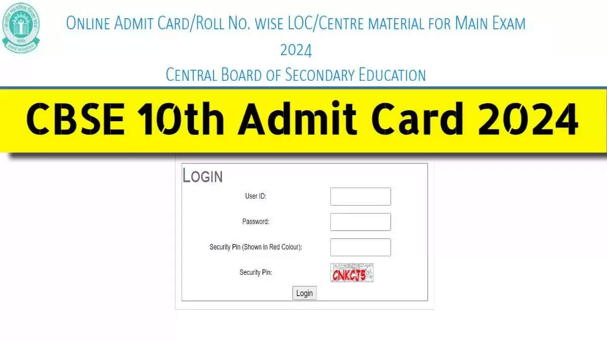 CBSE Board Exam Hall Tickets 2024 Available for Class 10 & 12: Download Now! 