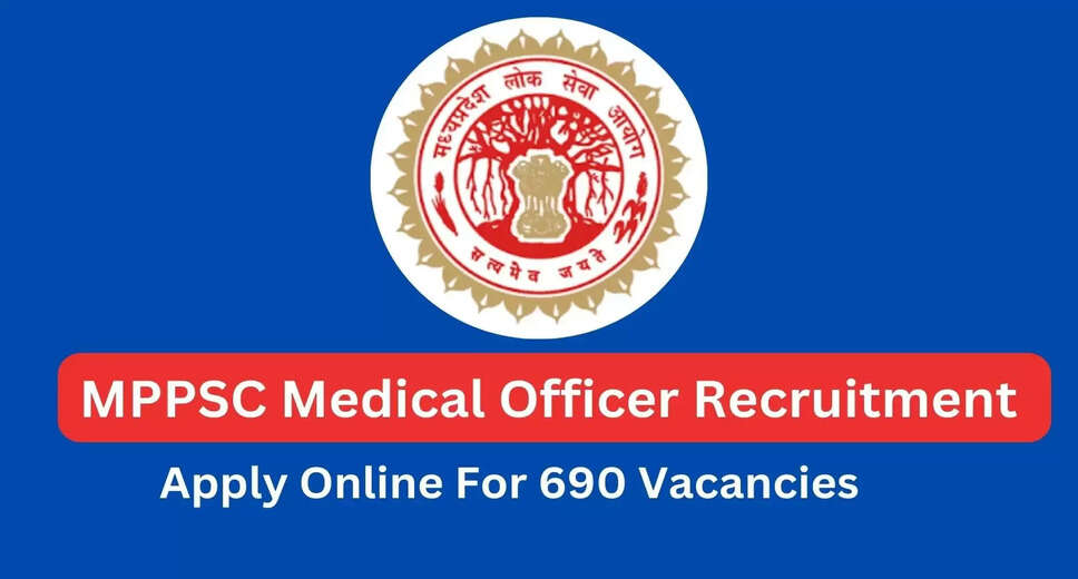 MPPSC Medical Officer Recruitment 2024: Online Applications Open for 690 Vacancies