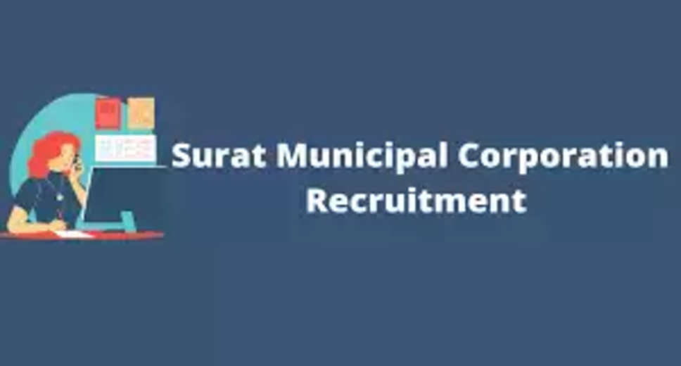 Surat Municipal Corporation Recruitment 2023: Apply Offline for Various Vacancies  Looking for a career opportunity with the Surat Municipal Corporation? Here's good news for you. Surat Municipal Corporation has announced a recruitment drive for various vacancies, including Dermatologist, Radiologist, Cardiologist, and others. A total of 221 vacancies are available, and interested candidates can apply offline by 15th April 2023. Read on to know more about the recruitment drive.  Vacancy Details  Sl No	Post Name	Total	Qualification 1	Dermatologist	48	M.D., D.V.D. (Concerned Speciality) 2	Pediatrician	42	MD Pediatrician 3	Pediatric Surgeon	02	M.S. Pediatric Surgery or MS, M.Ch. Pediatric Surgery 4	Physician	43	MD (medicine) 5	Gynaecologist	39	M.D., D.G.O.(Concerned Speciality) 6	Anesthetist	13	.B.B.S., D.A., or M.D. (Anaesthesia) 7	ENT Surgeon	01	MS. (ENT, DLO) 8	T. B.Specialist	01	MD or MRCP 9	Radiologist	04	MBBS, DMRE, or MD Radiology 10	Psychiatrist	01	MD (Saikaya) 11	Neuro Physician	02	MD or MRCP In Neurology 12	Part-Time Radiologist	03	M.B.B.S., D.M.R.E., or M.D. Radiologist 13	Cardiologist	01	D.M. Degree in Cardiology or M.D. Eligibility Criteria    Interested candidates must have completed their respective qualifications as per the vacancy they are applying for. Candidates are advised to check the notification for more details regarding eligibility criteria.  Application Process  Candidates who meet the eligibility criteria can download the application form from the official website of Surat Municipal Corporation. The last date for submission of the application is 15th April 2023. Candidates are advised to submit the application form along with the required documents to the mentioned address in the notification.  Important Links  Interested candidates can click on the links below to access the notification and the official website of Surat Municipal Corporation:  Notification: Click Here  Official Website: Click Here