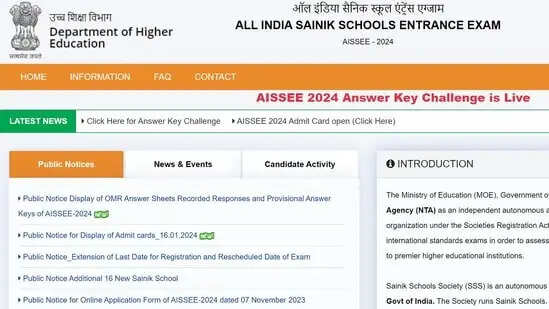 AISSEE 2024 Provisional Answer Key Released; How to Raise Objection?