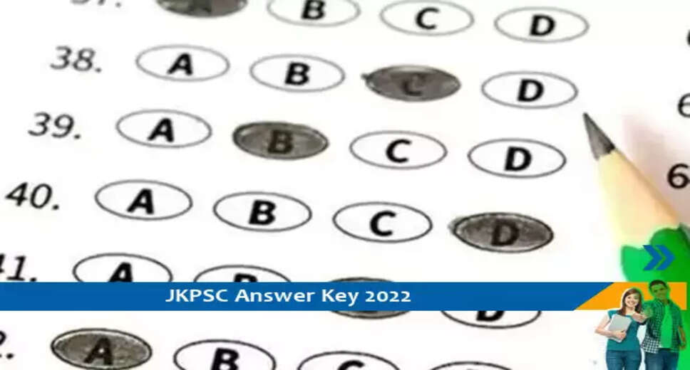 - JKPSC CCE,answer key,jkpsc.nic.in