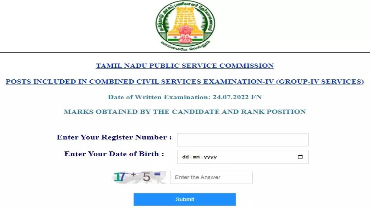 TNPSC Group-III 2022 Written Exam Result Released: Check Your Scores Now!