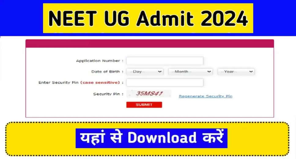 NEET UG Admit Card 2024 Now Available: Step-by-Step Guide to Download