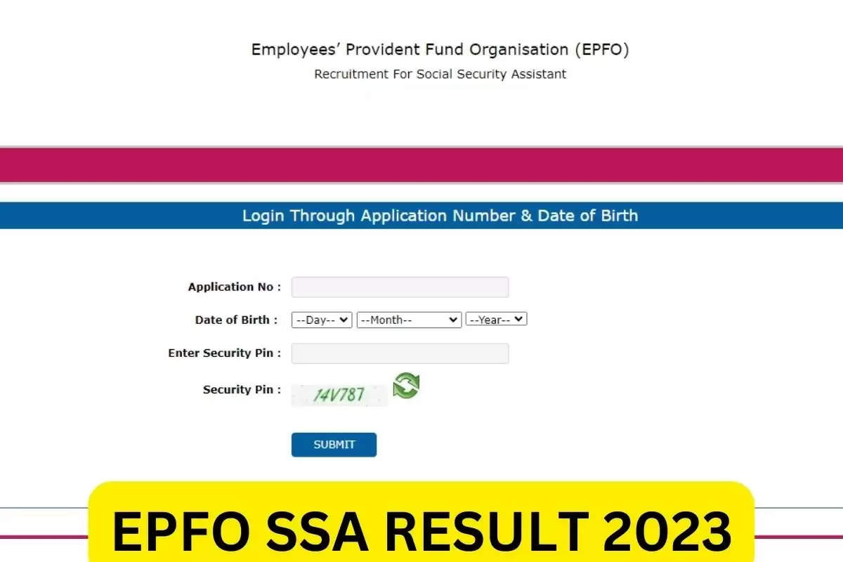EPFO SSA Phase 2 Result 2024 Out, Check Revised Final Result