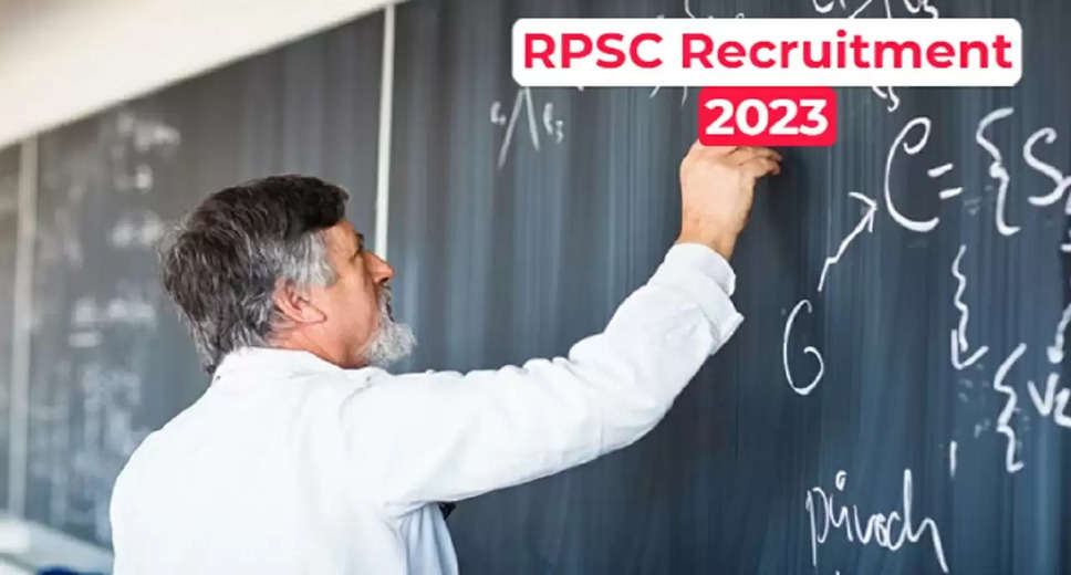 SEO Title: "RPSC Recruitment 2023: Apply for Exploration and Excavation Officer, Curator Vacancies Now!"    Introduction:  The Rajasthan Public Service Commission (RPSC) is offering exciting opportunities for eligible candidates through its RPSC Recruitment 2023. Interested applicants can apply for the positions of Exploration and Excavation Officer, Curator. This blog post provides all the essential details, including the number of vacancies, qualification requirements, salary, job location, and the last date to apply.  RPSC Recruitment 2023: Exploration and Excavation Officer, Curator Vacancies  Total Vacancy: 10 Posts  Salary: Not Disclosed  Job Location: Ajmer  Last Date to Apply: 25/08/2023  Official Website: rpsc.rajasthan.gov.in  Qualification for RPSC Recruitment 2023:  To be eligible for RPSC Recruitment 2023, candidates must hold an M.A. degree. For a comprehensive understanding of the qualification criteria, applicants are advised to refer to the official notification provided below.  RPSC Recruitment 2023 Vacancy Count:  A total of 10 vacancies are available for the posts of Exploration and Excavation Officer, Curator in RPSC Recruitment 2023.  RPSC Recruitment 2023 Salary:  The salary for the position of Exploration and Excavation Officer, Curator in RPSC Recruitment 2023 has not been disclosed. Selected candidates will be notified of the pay range upon selection.  Job Location for RPSC Recruitment 2023:  The RPSC invites eligible candidates to apply for Exploration and Excavation Officer, Curator vacancies in Ajmer. Interested applicants can find all the necessary details in the official notification and proceed with the application for RPSC Recruitment 2023.    How to Apply for RPSC Recruitment 2023:  Follow these steps to apply for RPSC Recruitment 2023:    Step 1: Visit the RPSC official website rpsc.rajasthan.gov.in  Step 2: Look for RPSC Recruitment 2023 notifications on the website.  Step 3: Read the notification thoroughly before proceeding.  Step 4: Check the mode of application and proceed accordingly.