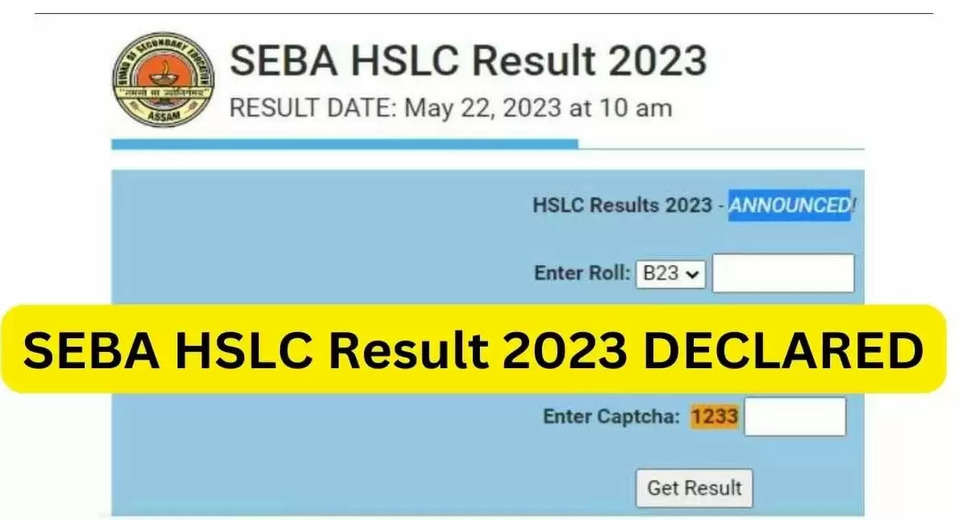 Assam HSLC 2024 Result Declared: Pass Percentage at 75.70%, Check Topper's Name Here