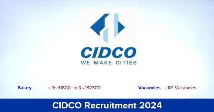 CIDCO Recruitment 2024: 101 Assistant Engineer Posts Open; Apply Online Till Feb 20th!
