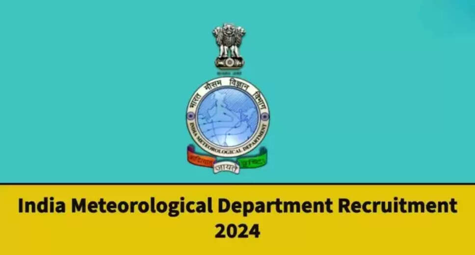 Apply Now! IMD Opens Applications for Diverse Project Scientist Posts